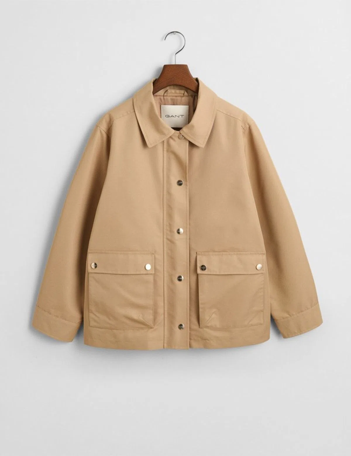 Beige Quilted Jacket