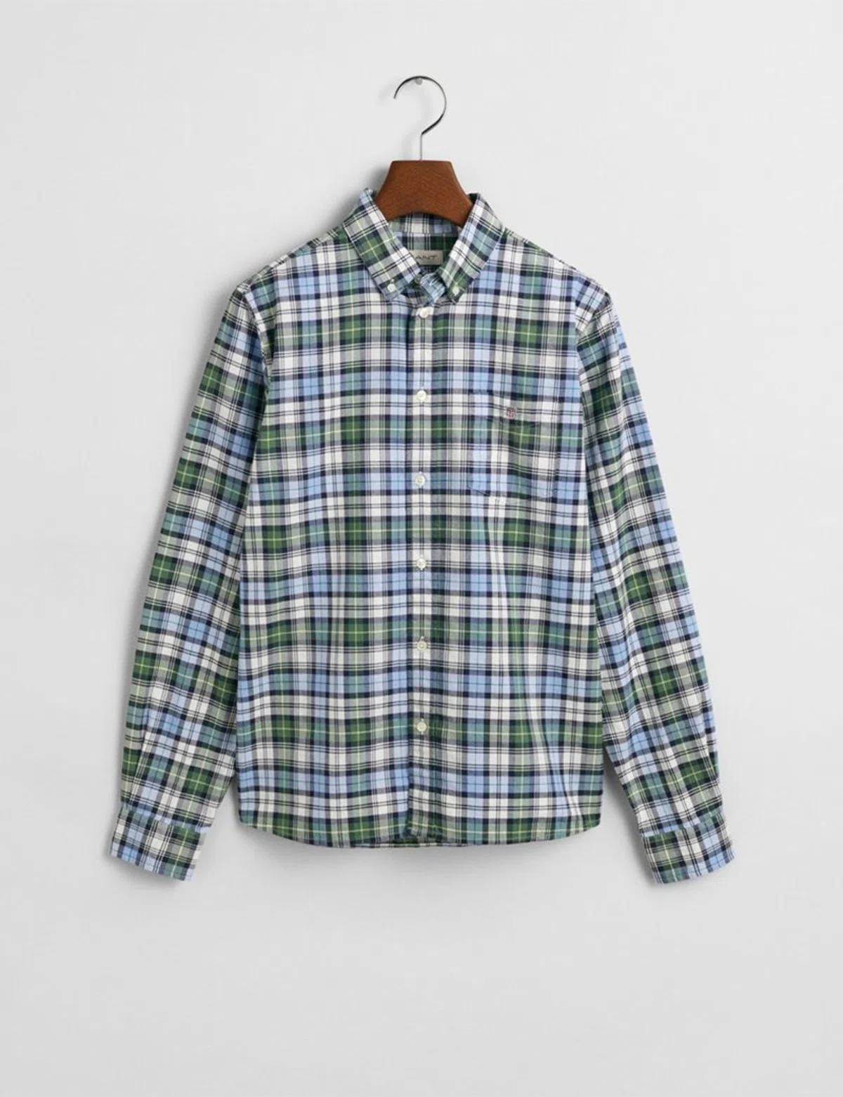 Camisa Archive Oxford Xadrez Azul