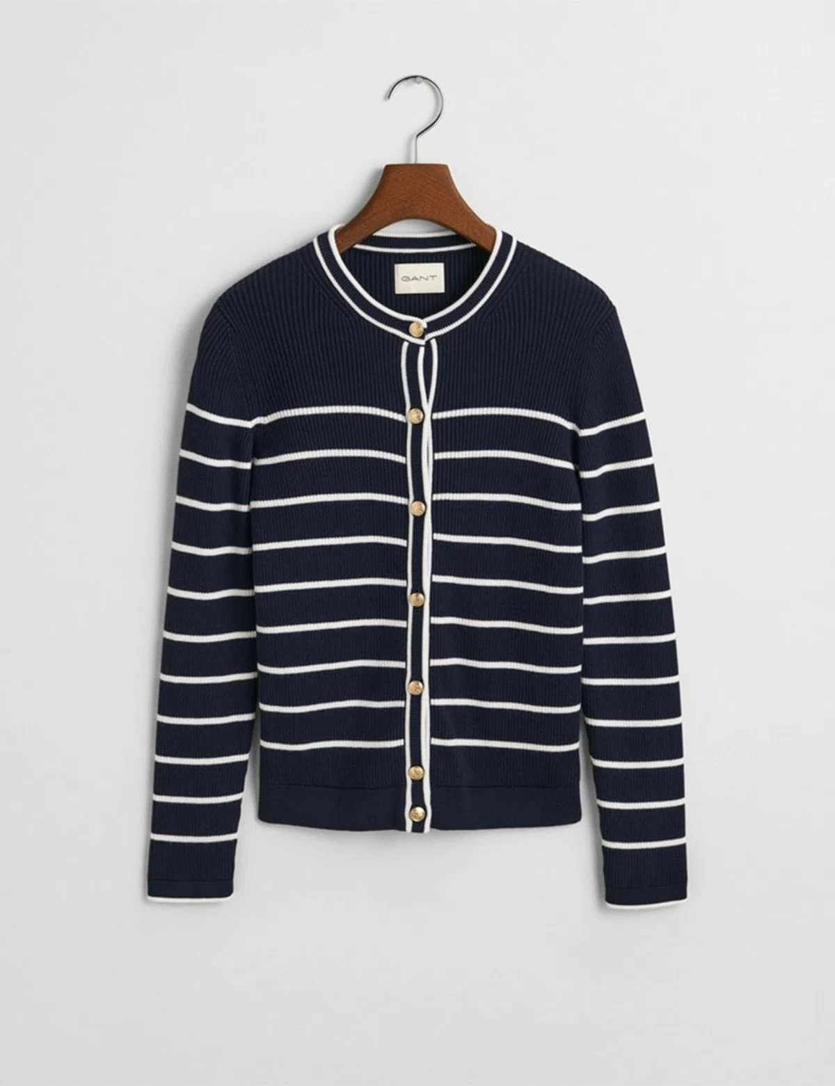 Cardigan de malha Azul