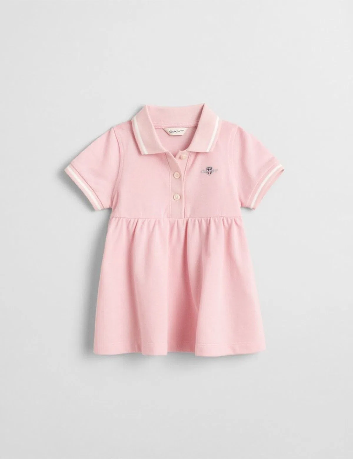 Vestido Pique Spin Rosa
