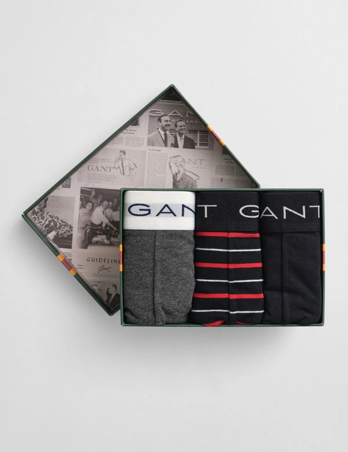 Pack 3 Striped Trunks - Gift Box