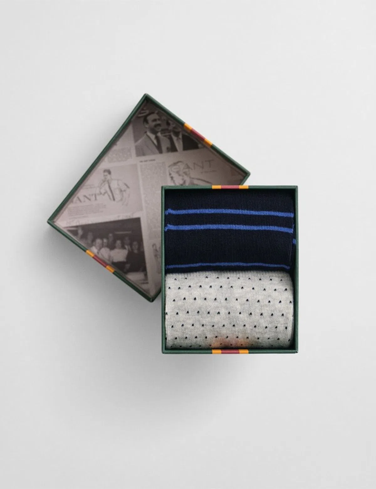Pack de 2 Medias Rayadas y de Puntos Mini
