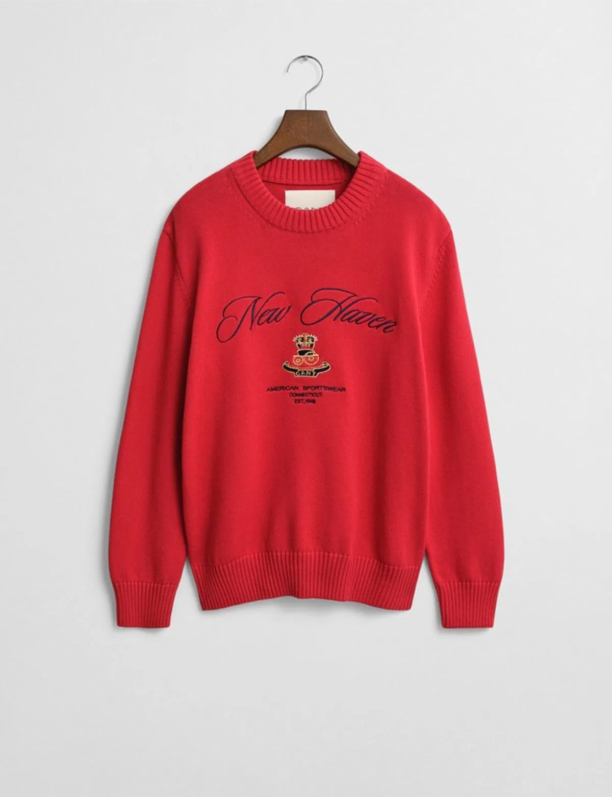 Red Graphic Sweater