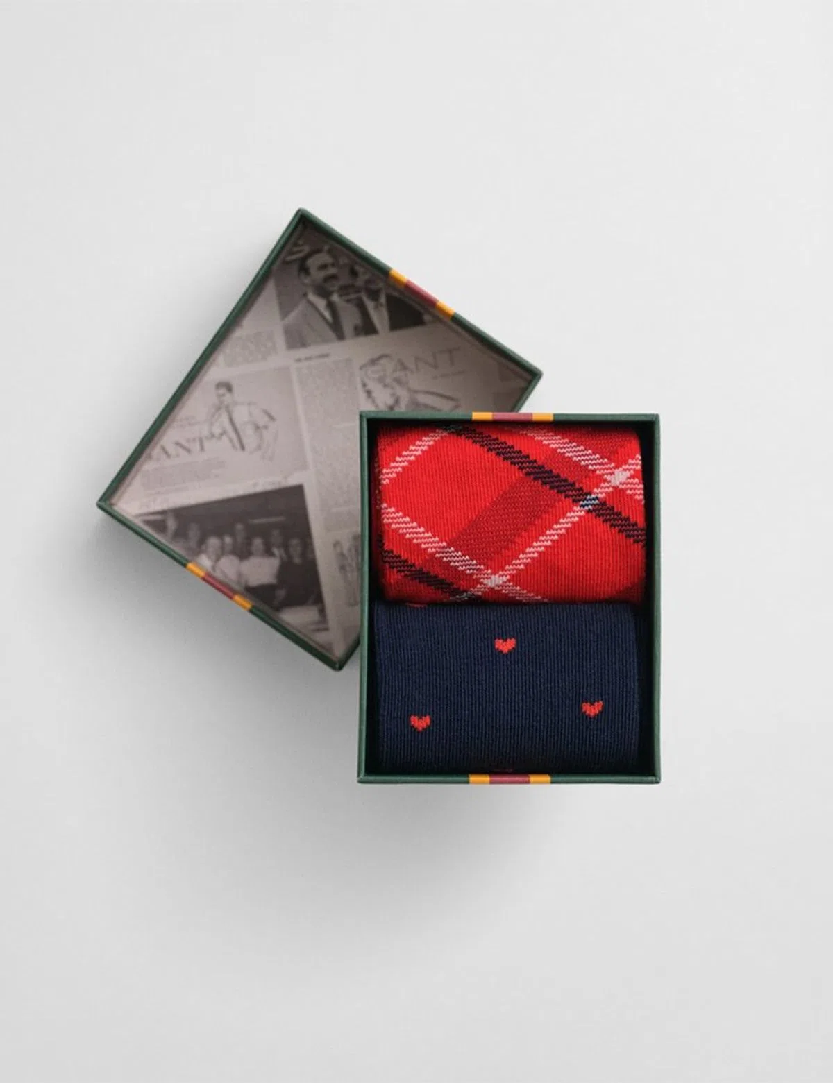 Pack 2 Meias Check and Heart