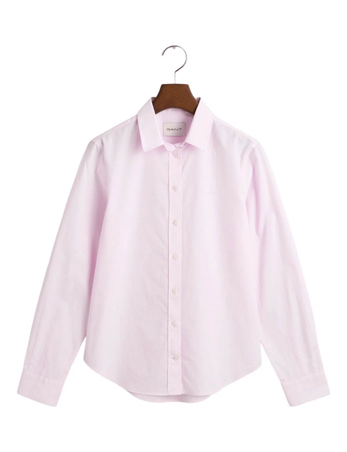 Camisa de popelina Classic regular fit Rosa