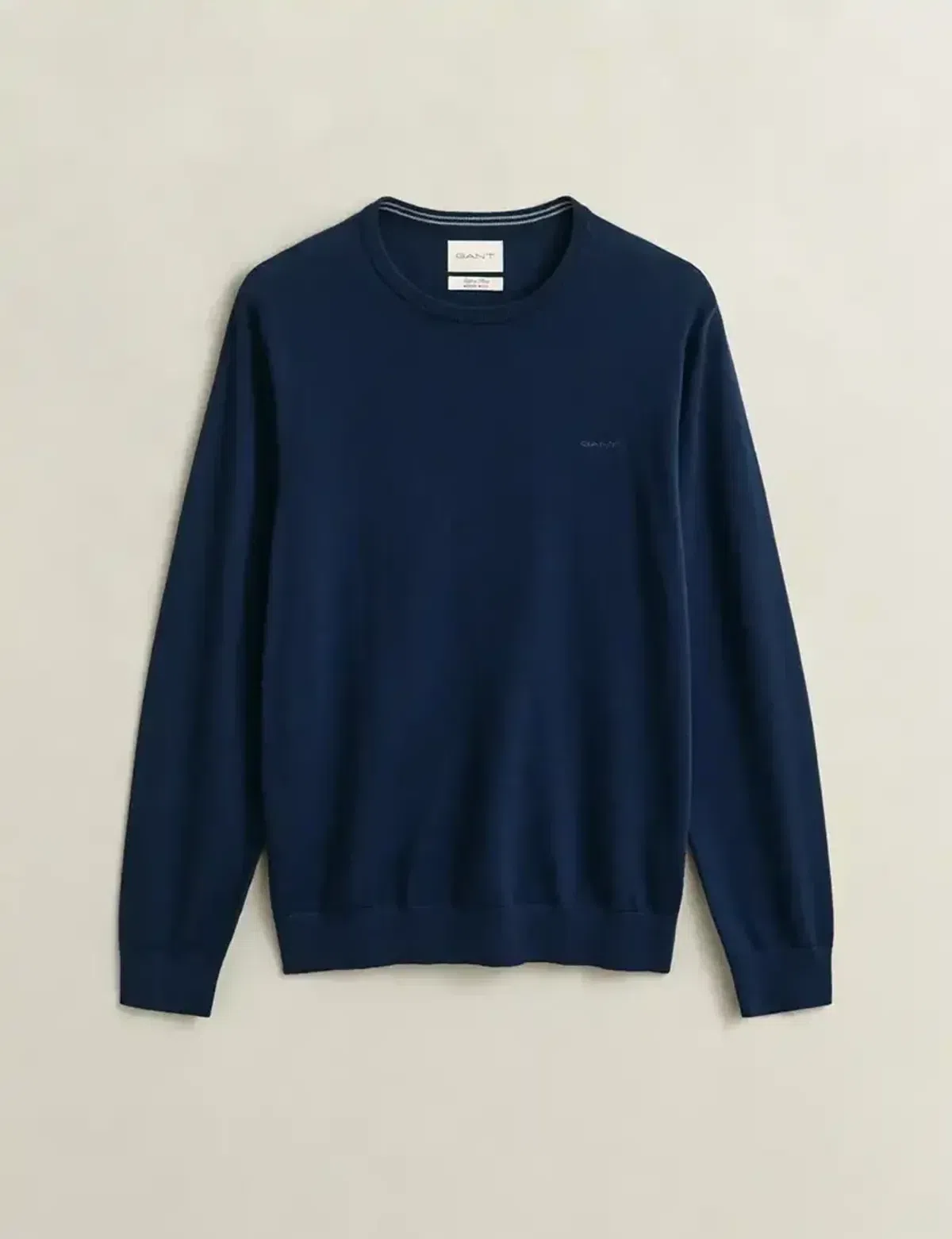 Camisola de lã fina Azul
