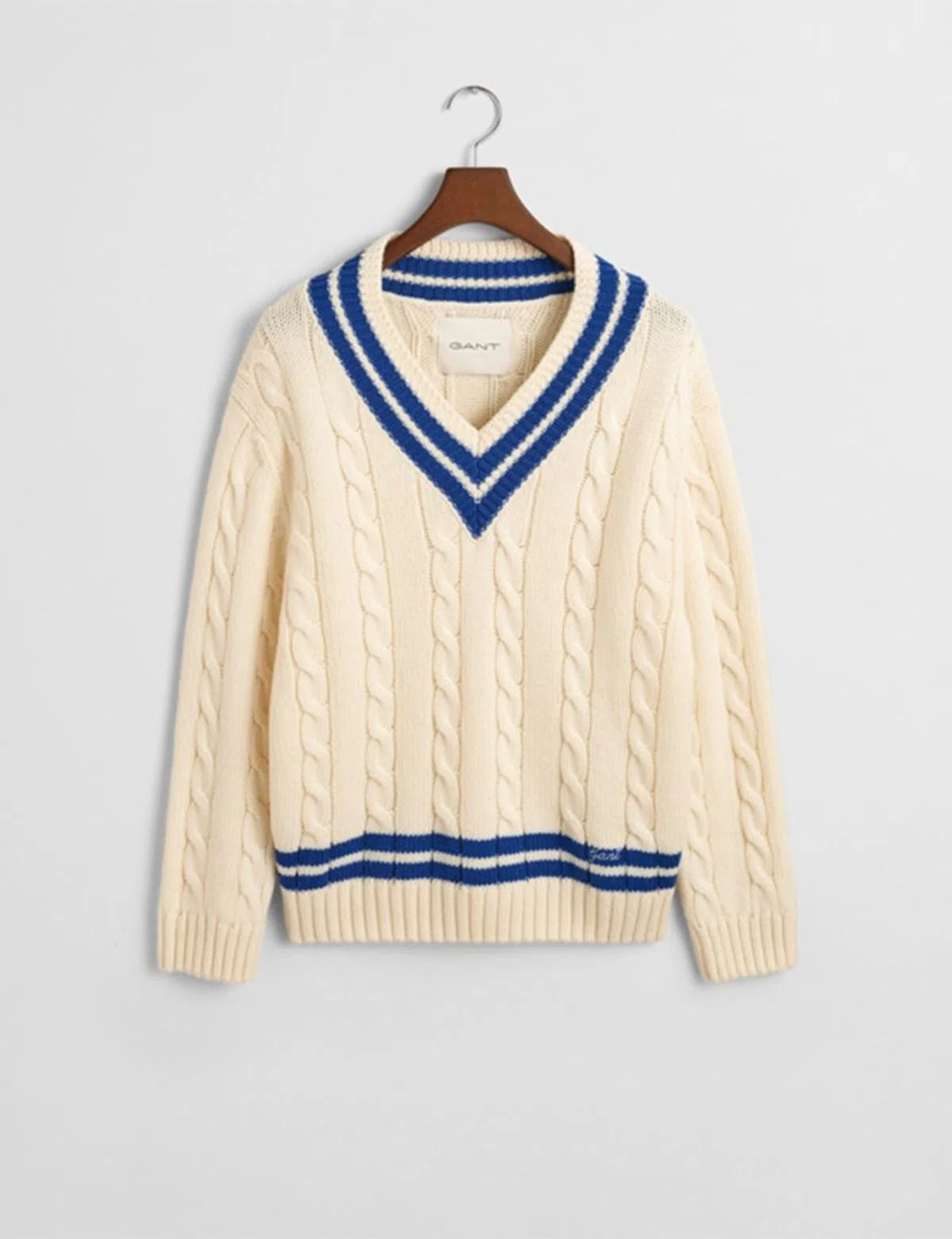 Pull en Maille Beige