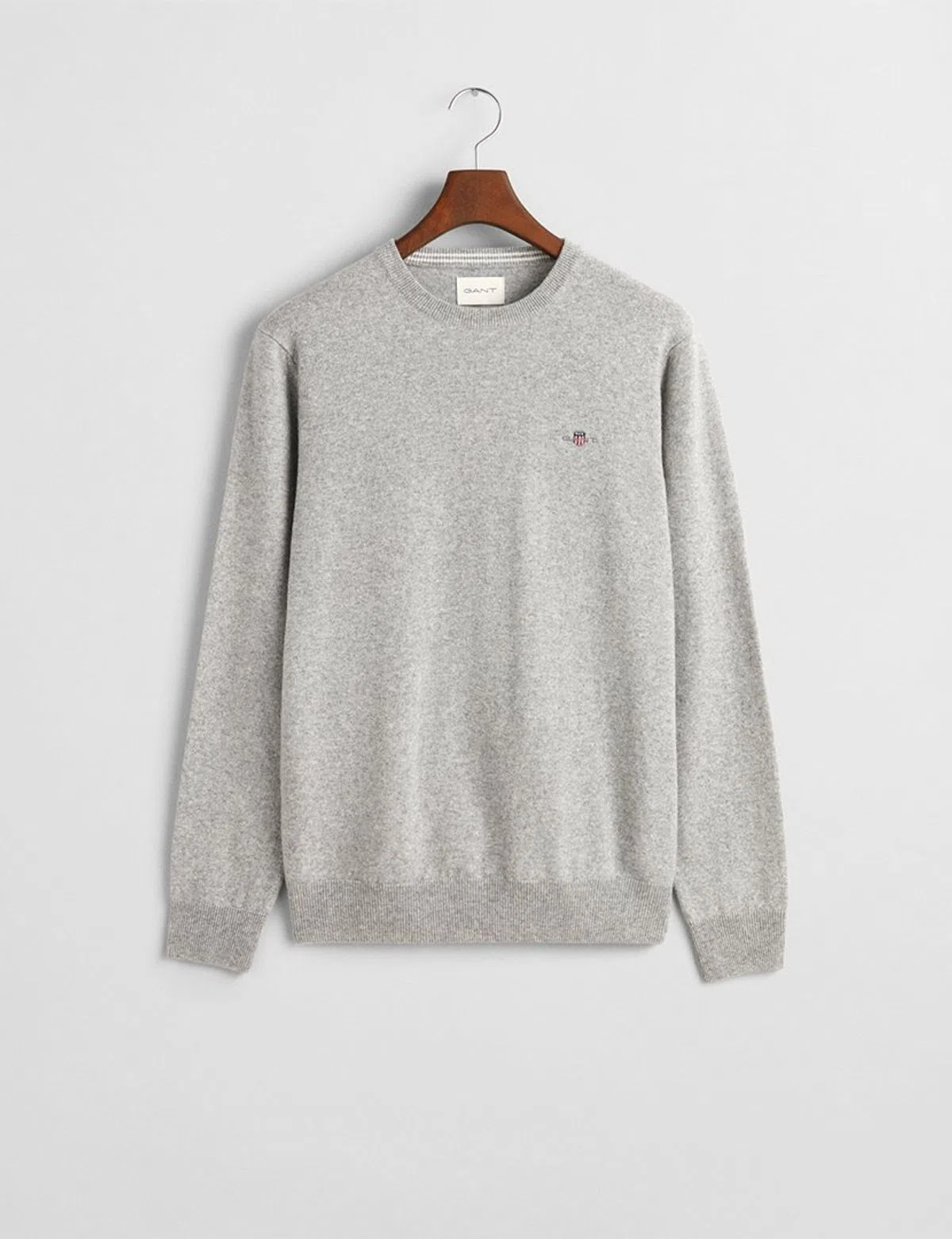 Pull en Laine Fine Gris