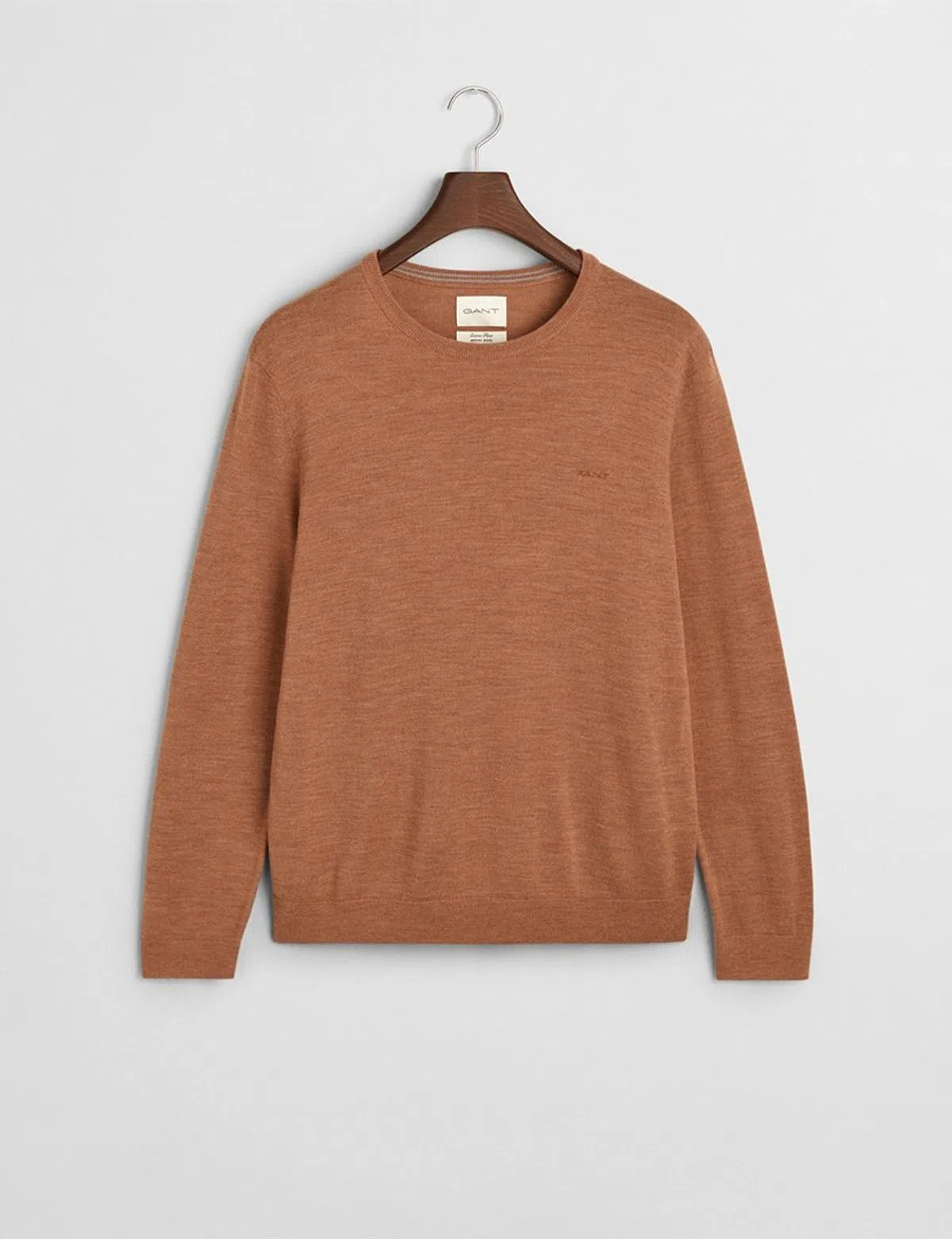 Fine Beige Wool Sweater
