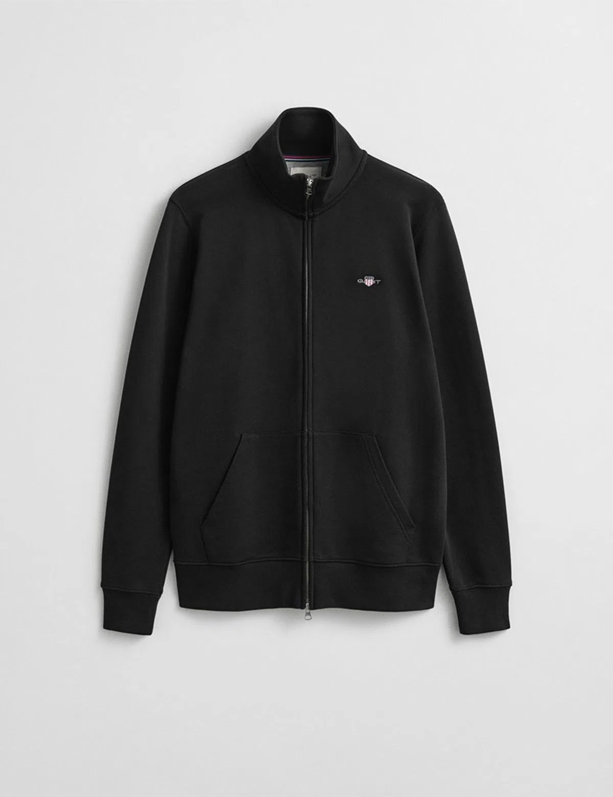 Sweatshirt com fecho Reg Shield Preto