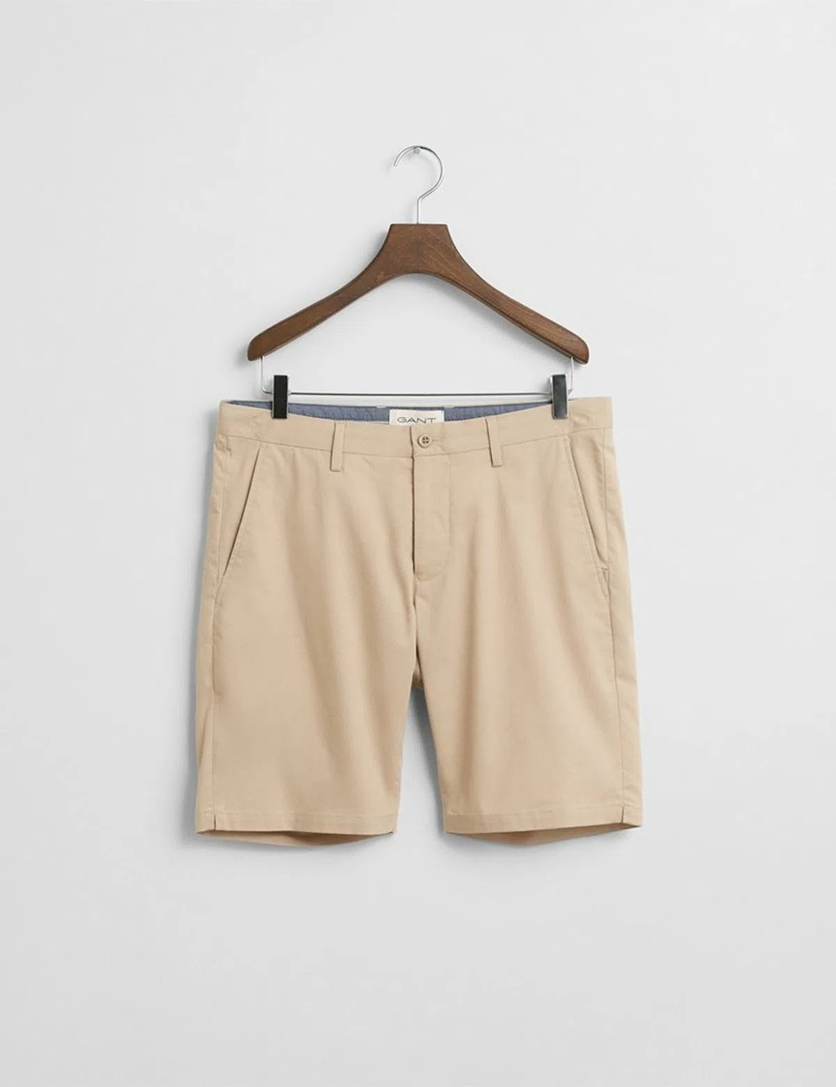 Calções Slim Sports Bege