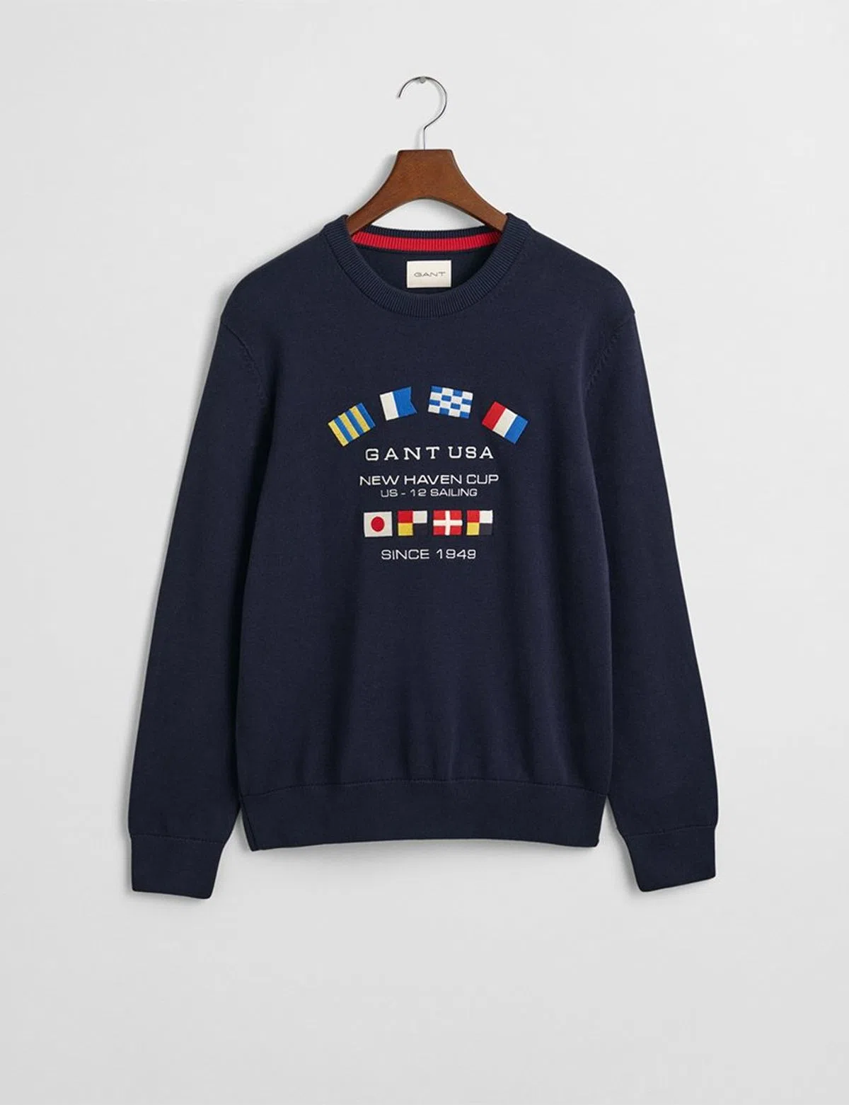 Sweatshirt Nautical Flags Azul