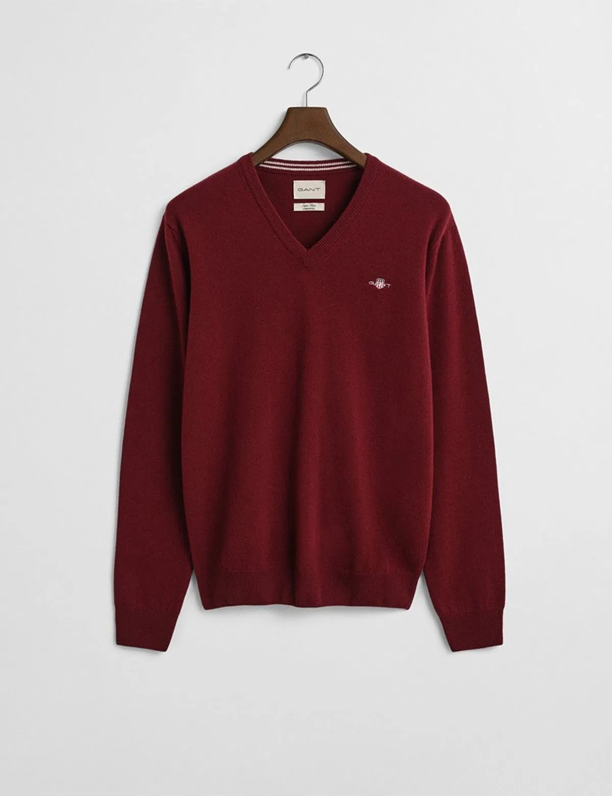 Camisola em lã fina Vermelho