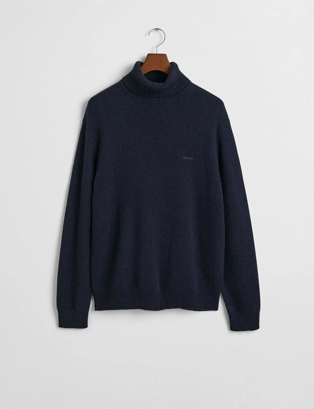 Blue Turtleneck Sweater