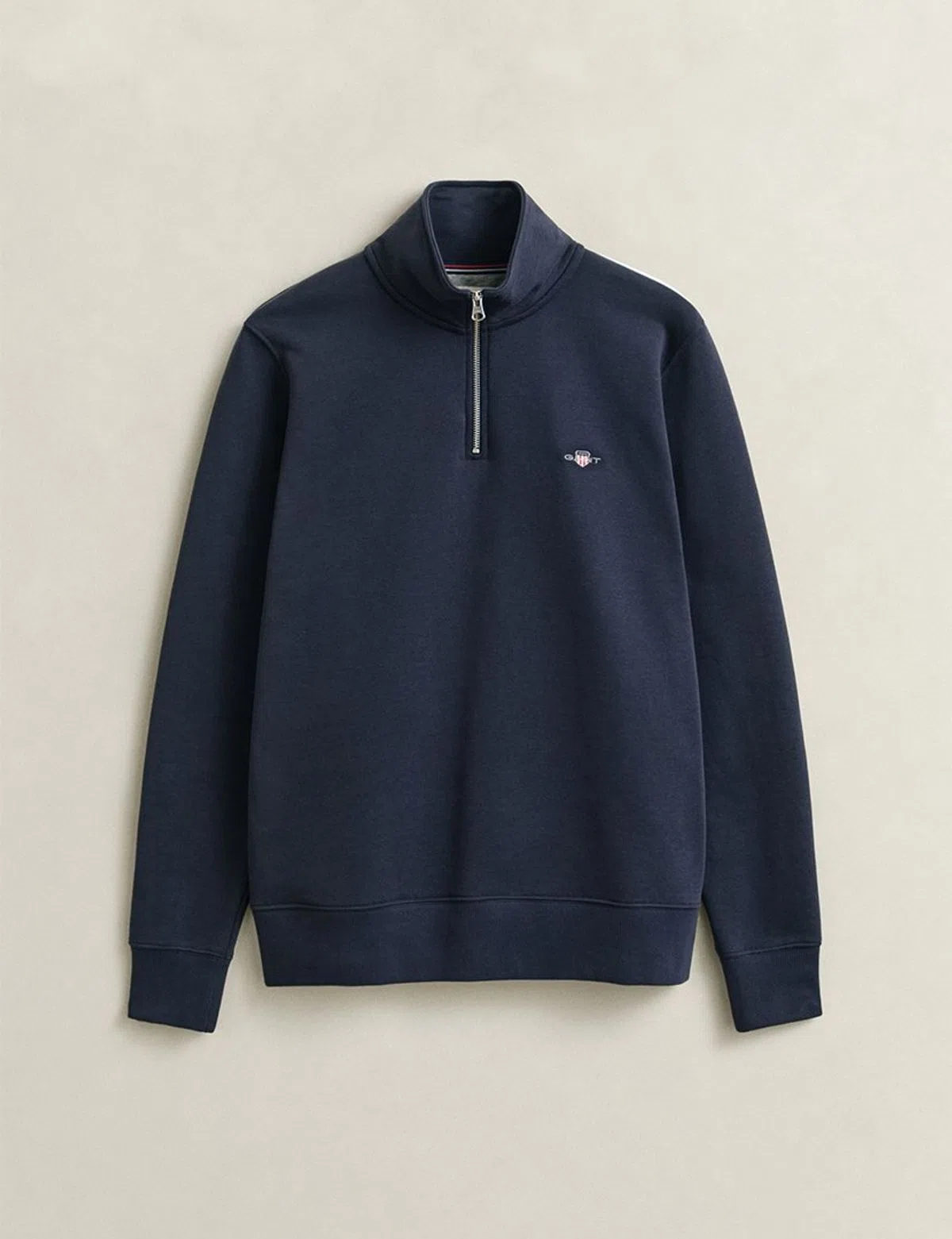 Sweatshirt com meio fecho Reg Shield Azul