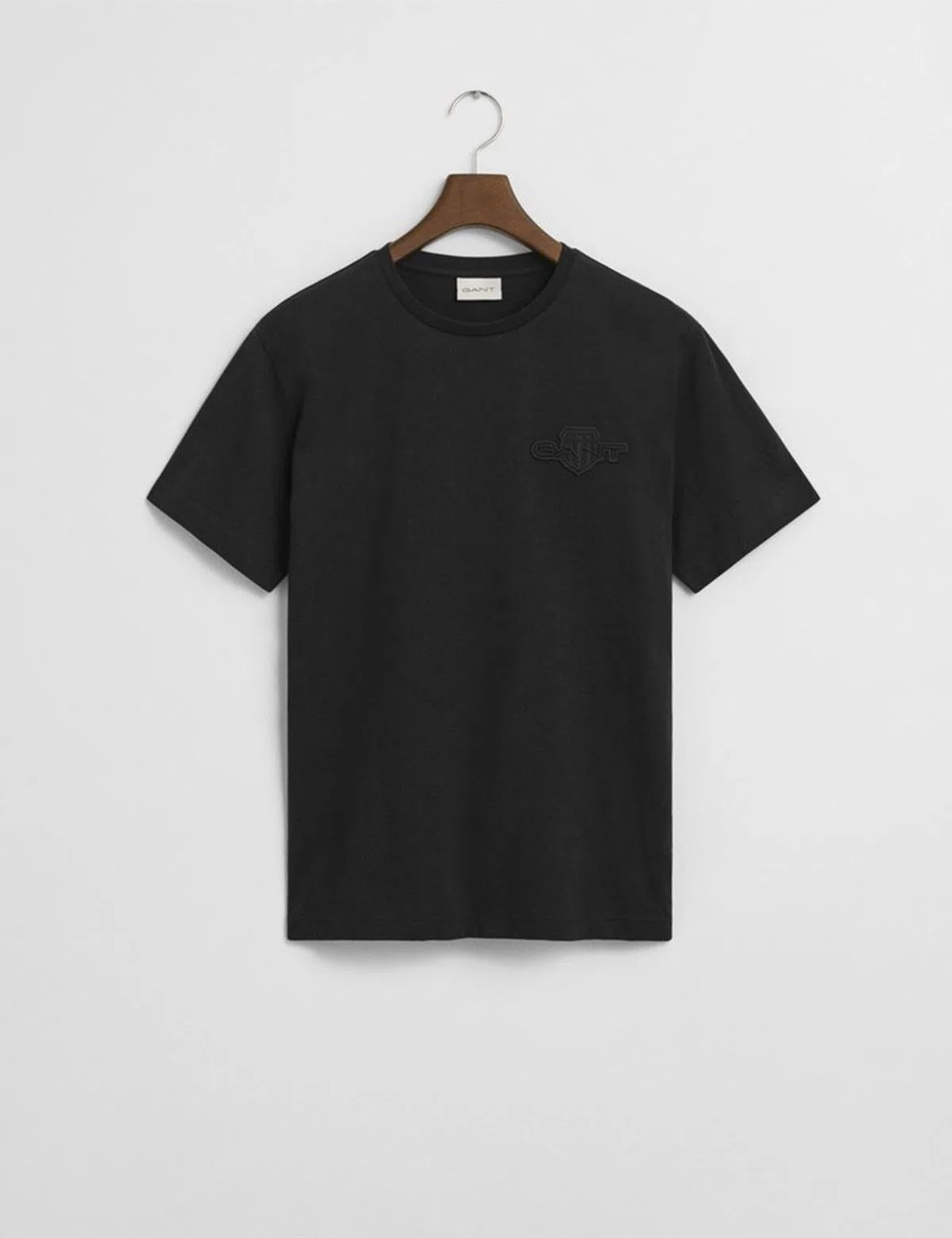 T-Shirt Reg Tonal Shield Preto