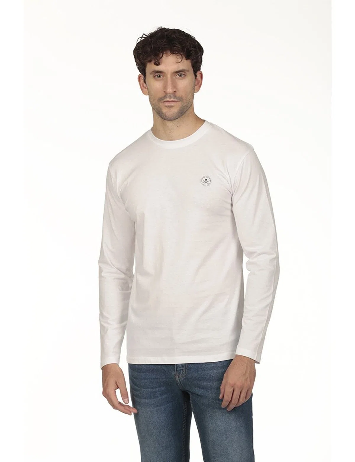 Camisola logo Regular Branco