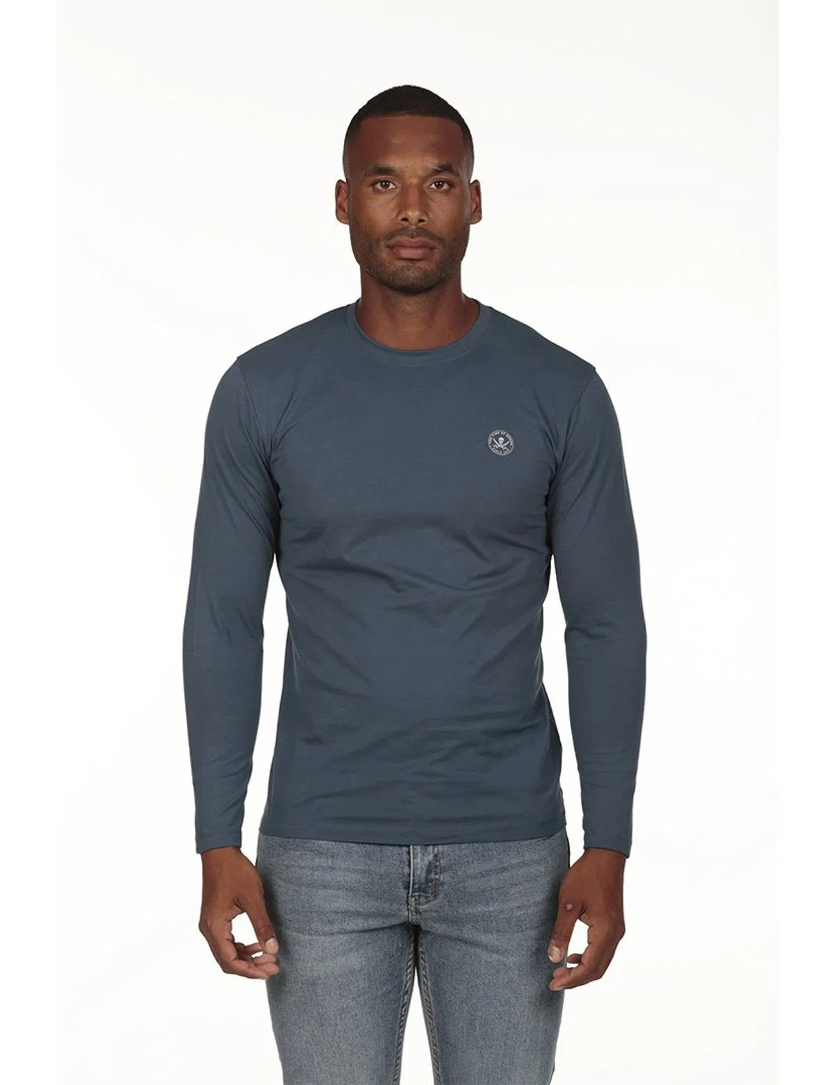Sudadera Logo Regular Azul