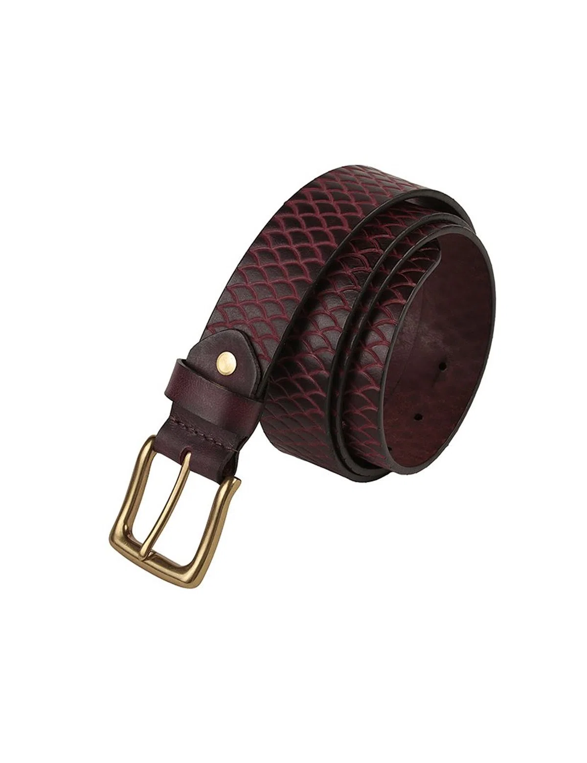 Ceinture en Cuir Marron