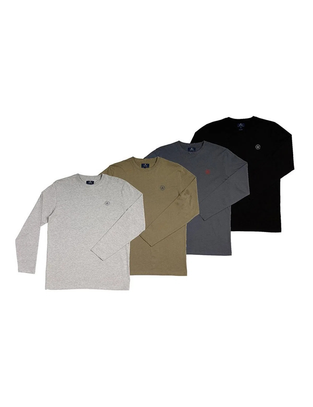 Pack 4 Camisolas logo Regular Fit