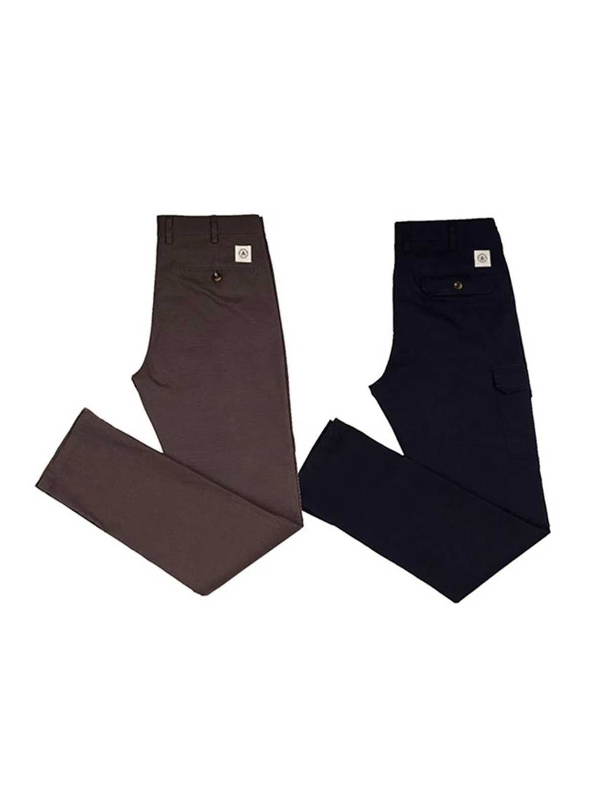 Chino Pants + Regular Fit Cargo Pants Pack