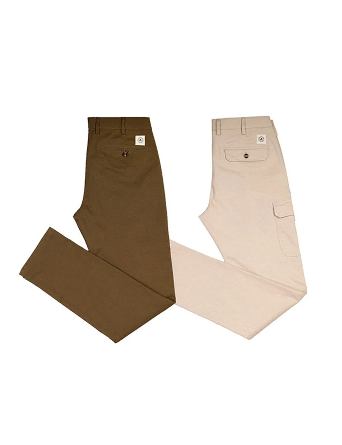 Pack Calças Chino + Calças Cargo Regular Fit