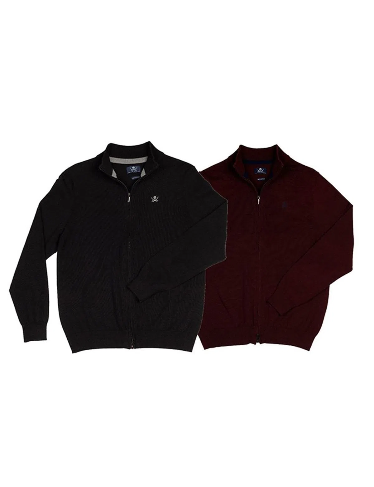 Pack de 2 Cárdigans con Cierre Regular Fit