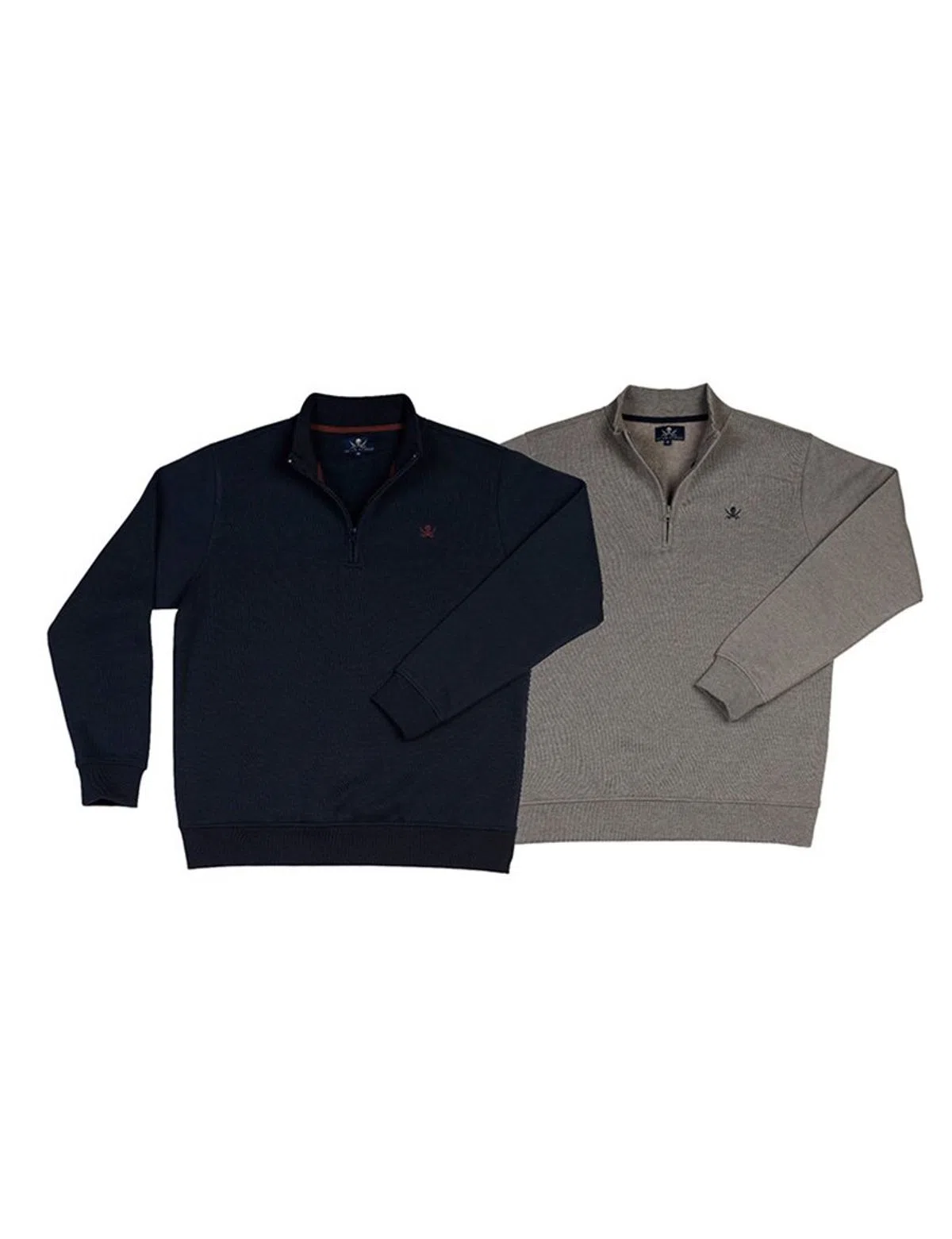 Pack 2 Camisolas com meio fecho Regular Fit