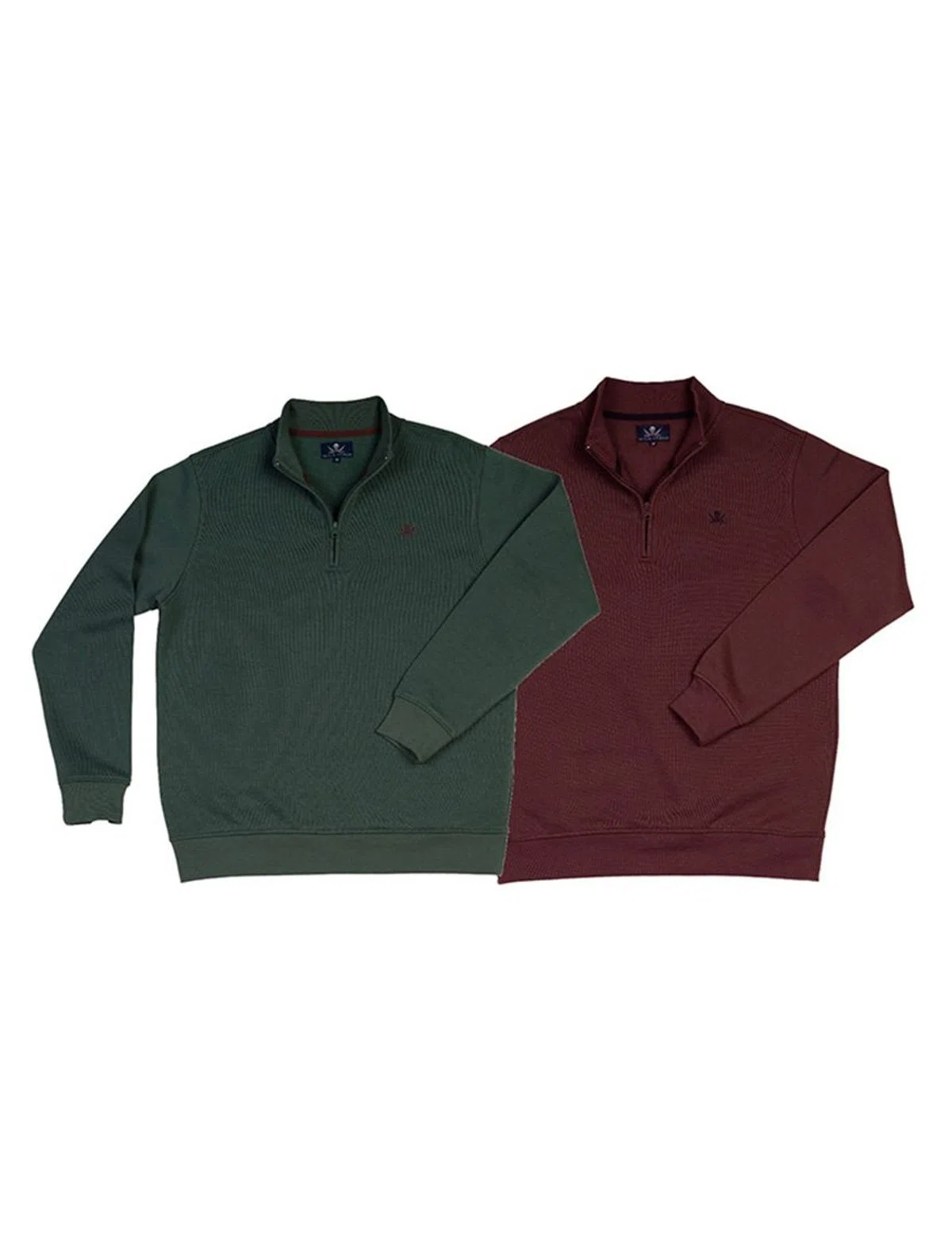 Pack 2 Camisolas com meio fecho Regular Fit