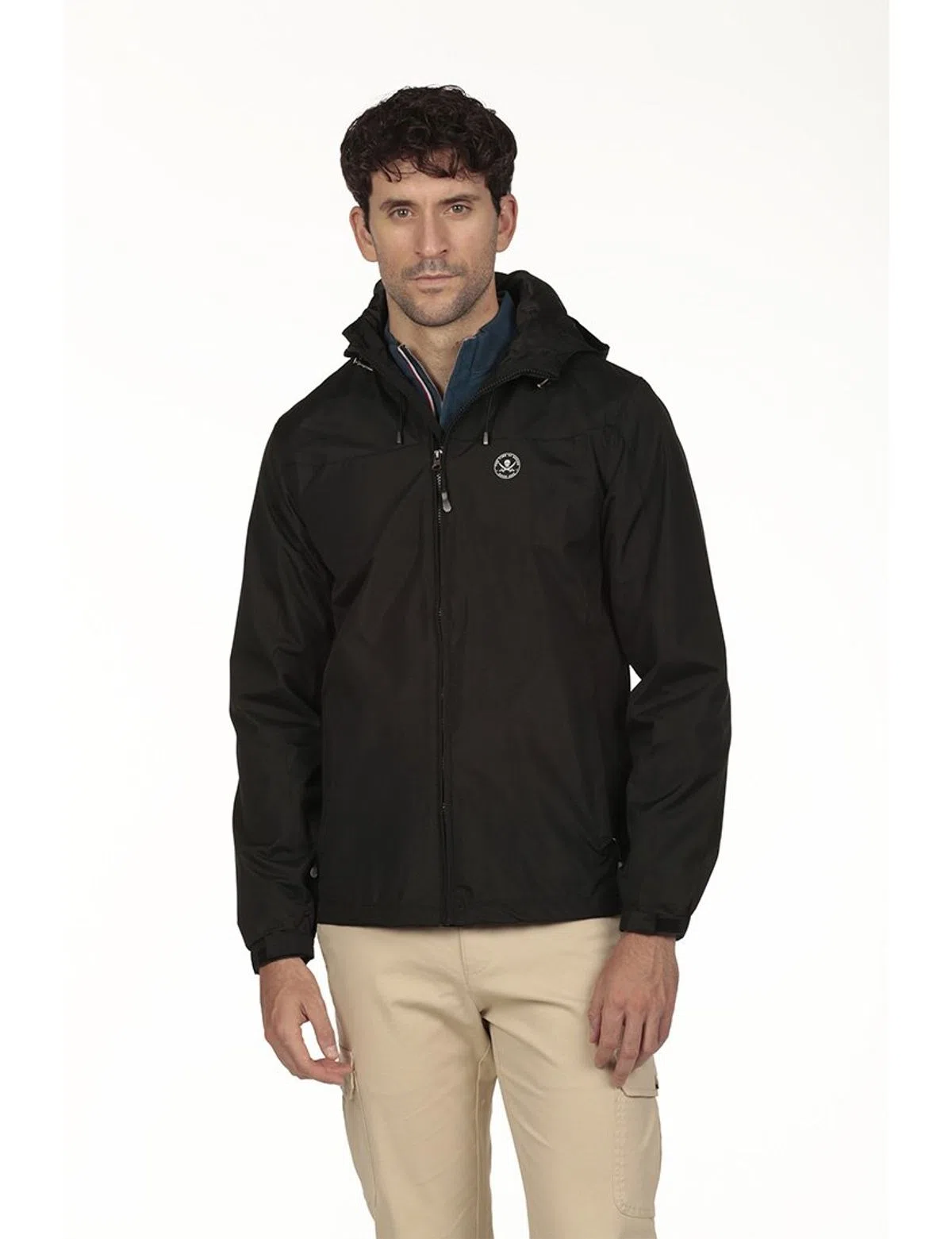 Cortaviento Regular Negro