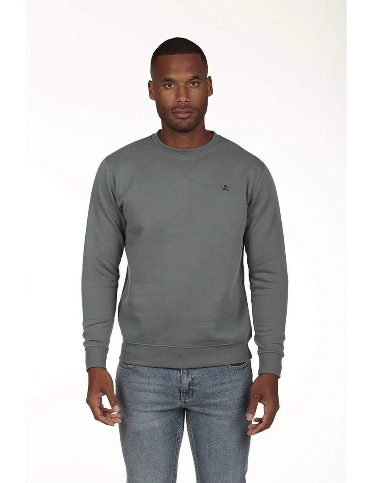 Camisola Regular Cinza