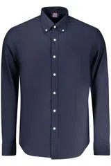 Chemise à Manches Longues Homme Bleue