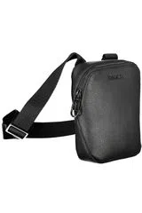Men's Black Shoulder Bag