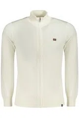 White Zip Cardigan