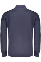 Cardigan with Zip Blue
