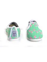 Alpercatas Print Flamingos Verde