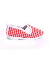 Espadrilles Imprimé Rouge