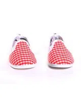 Espadrilles Imprimé Rouge