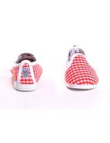 Espadrilles Imprimé Rouge