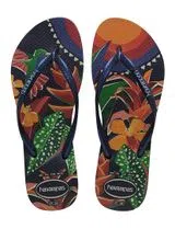 Slim Tropical Flip Flops