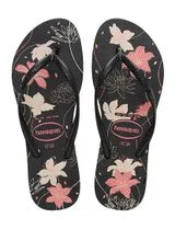 Chinelos Slim Organic Preto