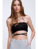 Top caicai Preto