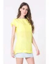 T-Shirt Senhora Amarelo