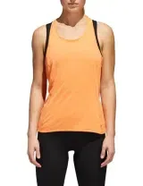 Top de Alças Adidas Supernova Laranja