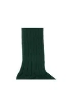 Ribbed Green Socks