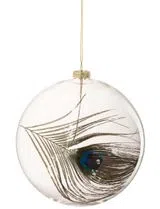 Enfeite Árvore de Natal Vidro Grande