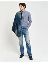 Regular Fit Blue Checkered Shirt