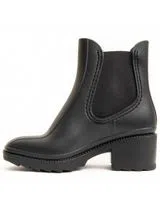 Botins com Salto Senhora Preto