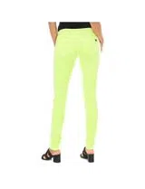 Women's Yellow Fluorescent Jeans