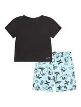 Conjunto Pijama Menino Preto e Verde